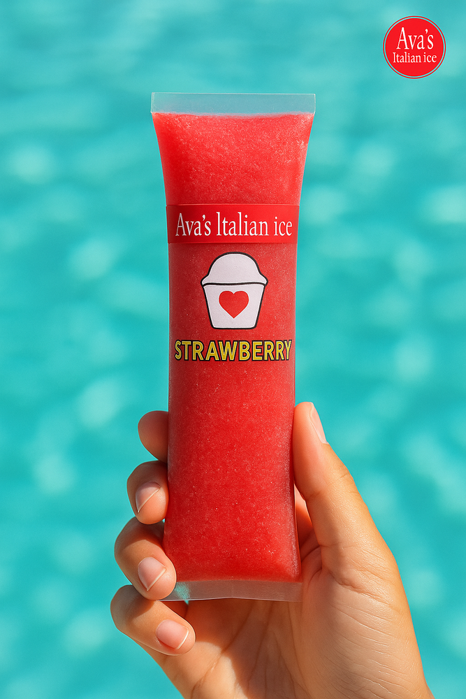 Ava's Freeze Pops | Strawberry