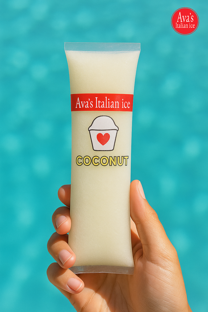 Ava's Freeze Pops | Coconut