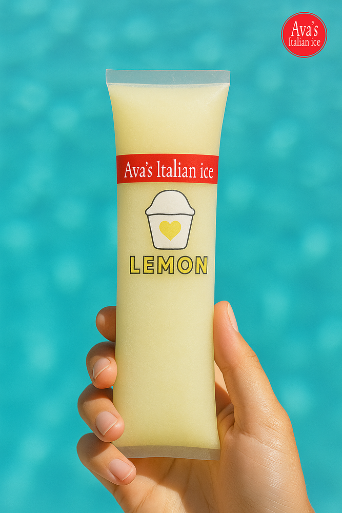 Ava's Freeze Pops | Lemon