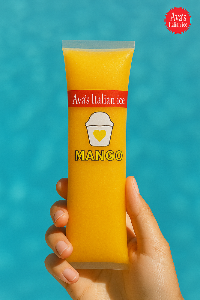 Ava's Freeze Pops | Mango